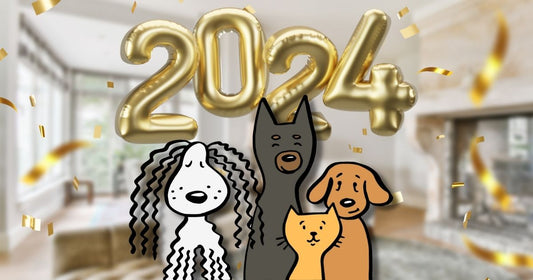 Pet-friendly New Year's Resolutions for 2024