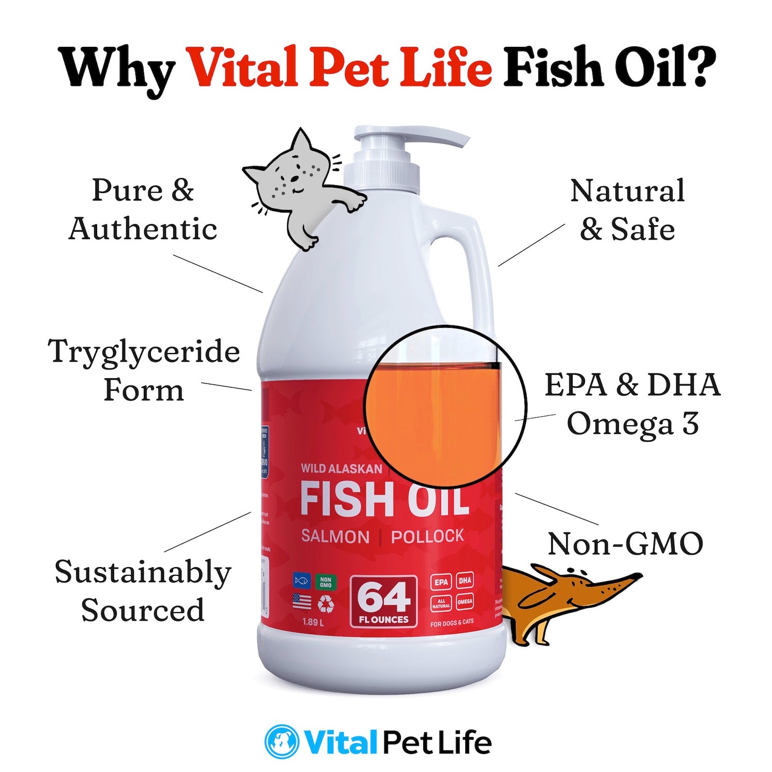 vital pet life fish oil
