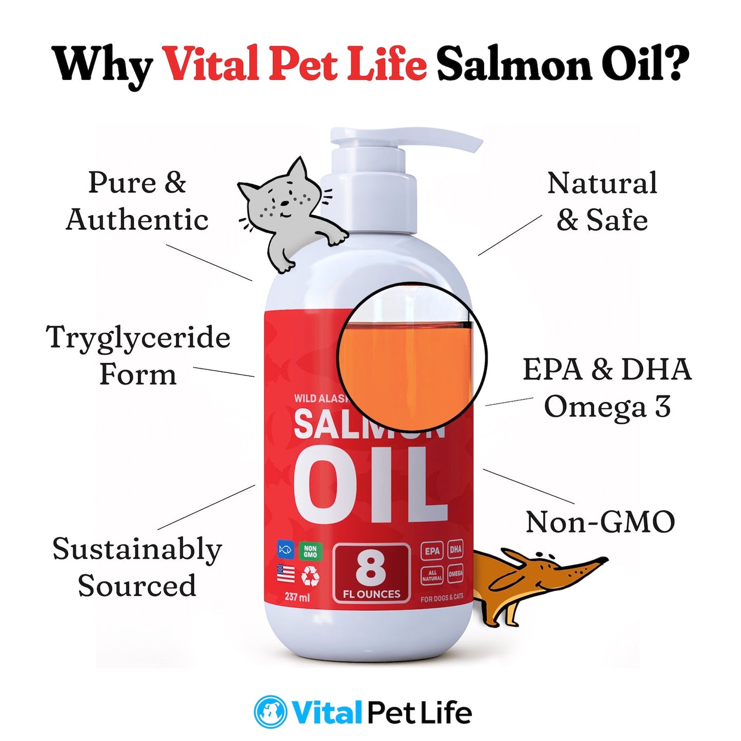 vital pet life salmon oil 8oz