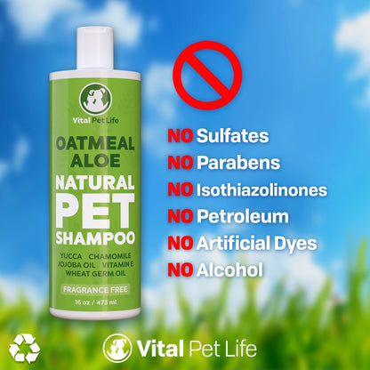 Oatmeal Aloe Shampoo for pets